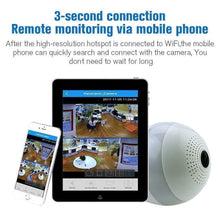 Load image into Gallery viewer, 360 Degree Wireless IP Camera