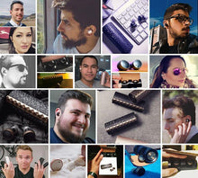 Load image into Gallery viewer, Music Headphones, Born for Music, Never Fall Out
